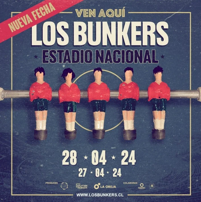 Los Bunkers, Estadio Nacional