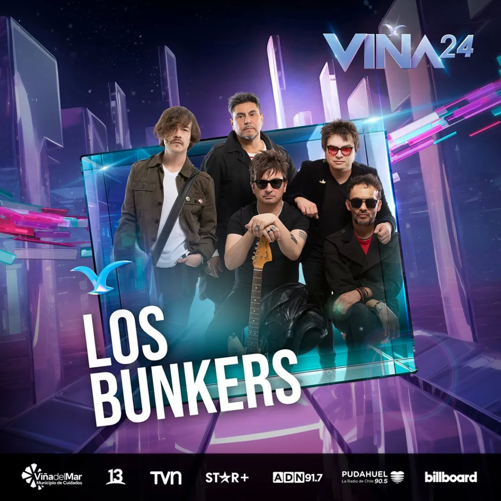 Los Bunkers, festival de viña 2024