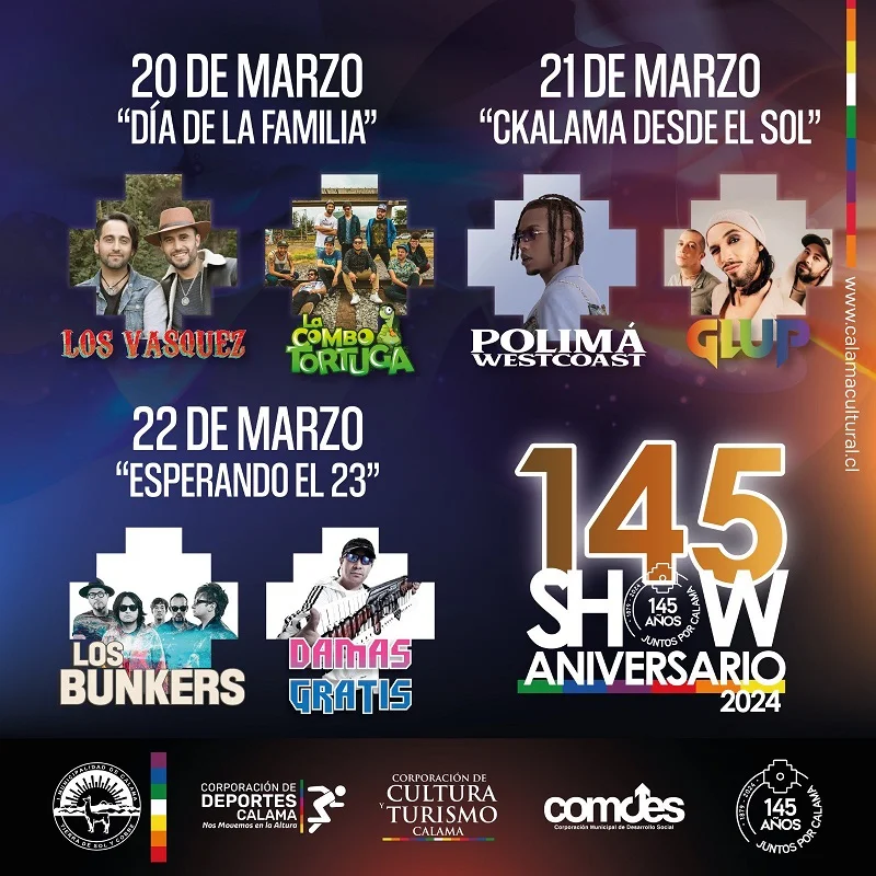 Aniversario Calama - Los Bunkers