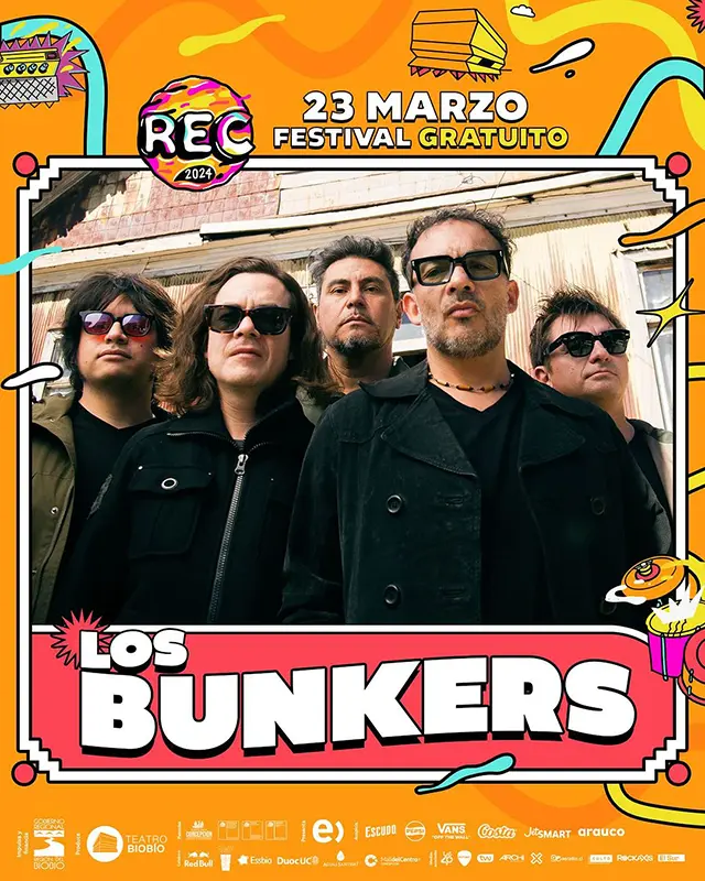 Los Bunkers en el REC