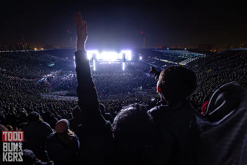 Los Bunkers - Estadio Nacional - Foto: Javier Vergara