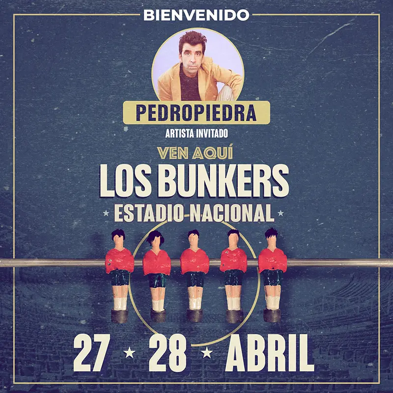 Pedro Piedra en Los Bunkers